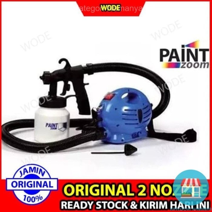 Cuci Gudang Kompresor Cat Mini Listrik Alat Spray Automatic Gun