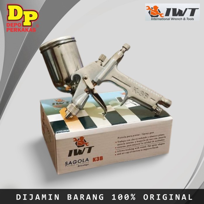 Cuci Gudang Spray Gun K3 R3 - Spray Gun Mini K3B - Alat Semprot Cat Spot Sagola To
