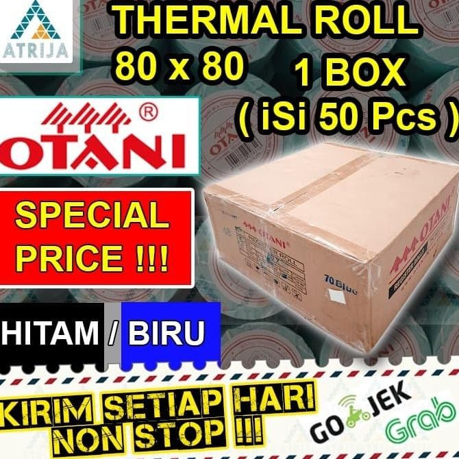 

NEW Thermal Roll Otani 80x80 1 Box (50 Roll)