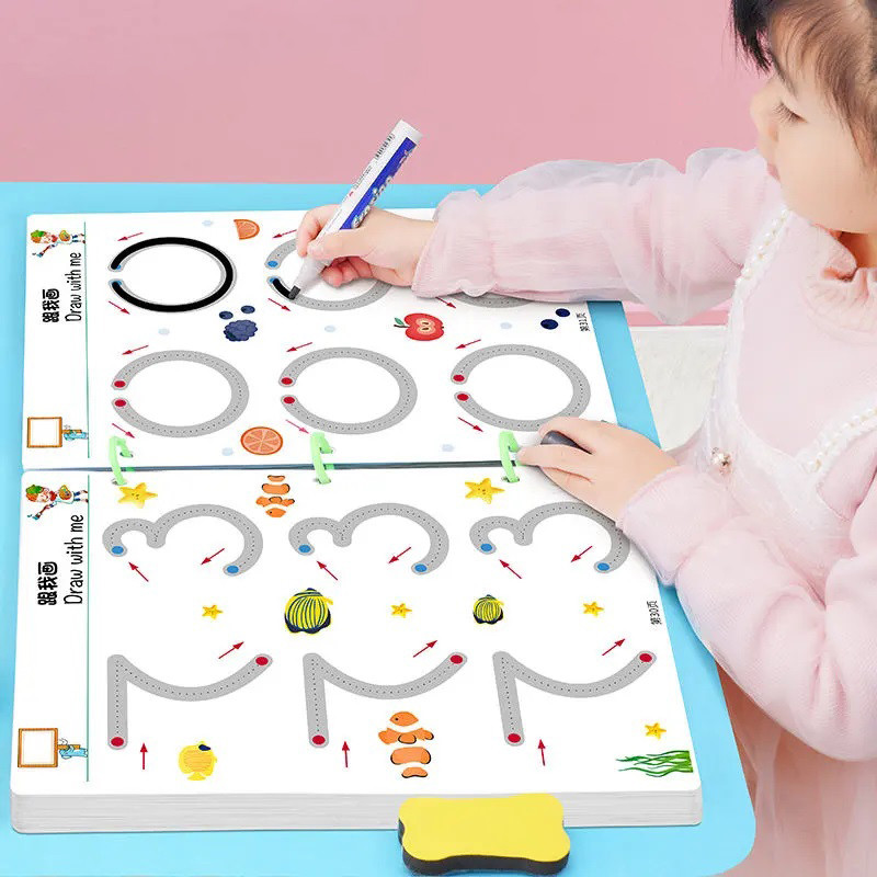 

Magical Tracing Workbook Set Practice Copybook for - 001 - Hijau | Mainan Menggambar & Mewarnai | Nusantara Mall Indonesia