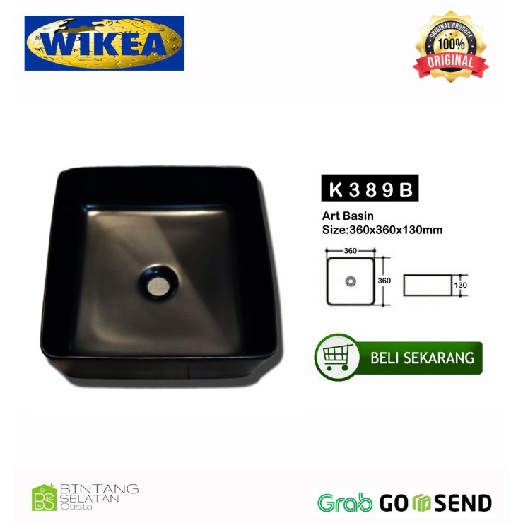 WASTAFEL WIKEA K 389 B / WASTAFEL WIKEA K389 BLACK