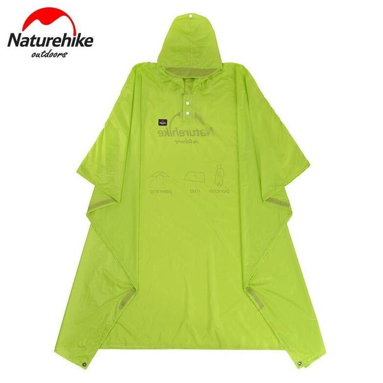 GHT Naturehike NH17D002-M / NH17D003-M Jas Hujan Poncho Hiking TERLARIS
