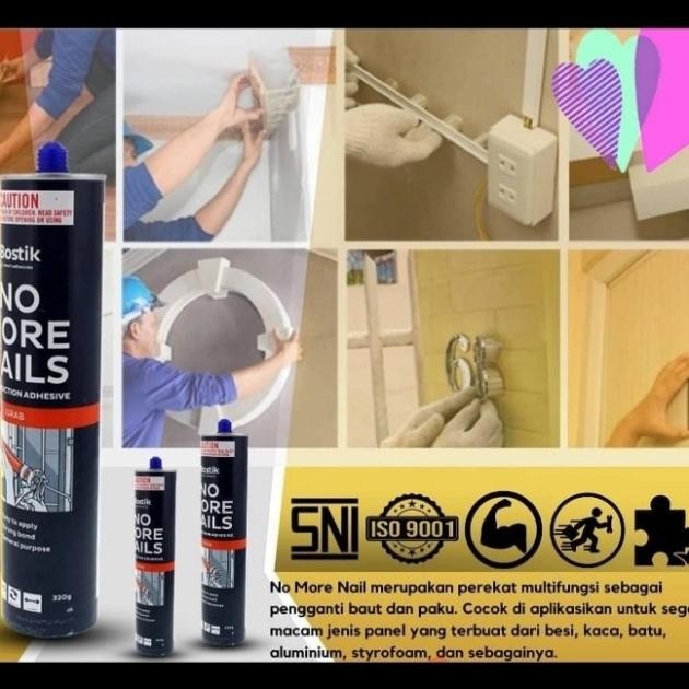 Lem Kayu Kaca Cern Alunium Kerak Kayu Batu Serba Bostik