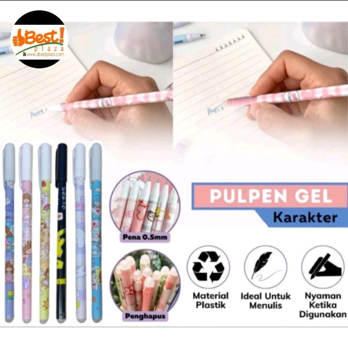 

Terbaru Pulpen Gel Karakter Dapat Dihapus 0.5 mm / pen alat tulis sekolah kantor bullet tip ink