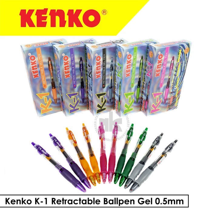 

Terbaru Ballpen Gel 0.5mm Kenko K-1 Panjang Black - Ballpoint Sekolah & Kantor 100% ori