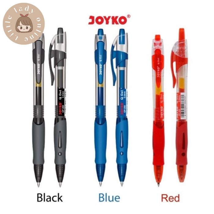 

Terbaru Pulpen Bolpen Bolpoin Kantor Bolpen Gel Joyko GP 265 GP-265 100% ori