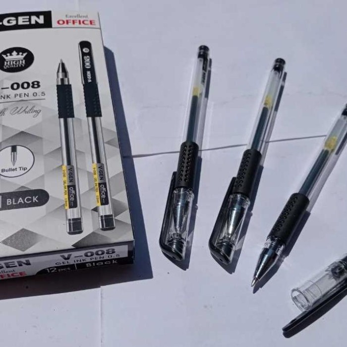 

Terbaru 1 Pack / 12 Pcs Pulpen Mini Gel Ink / Mini Gel Pen Office 0.5 mm Berkualitas 100% ori