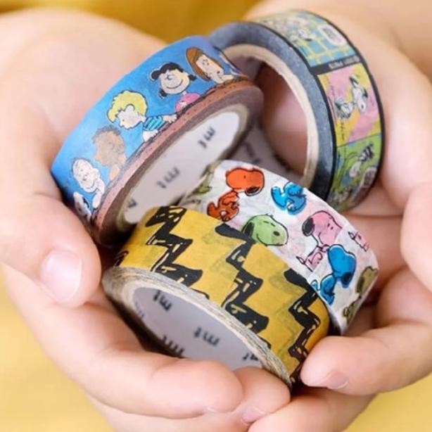 

Mt Masking Tape Peanuts Snoopy Perekat Kertas Selotip Jepang Washi