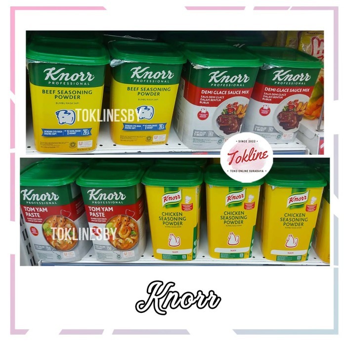 

Knorr Demiglace Tomyum Tom Yum Paste Chicken Beef Seasoning Powder