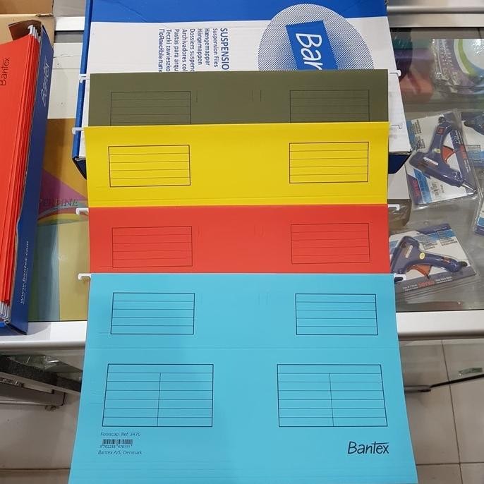 

Bantex Suspension file (Hang map) Folio harga 1 dus isi 25 pcs