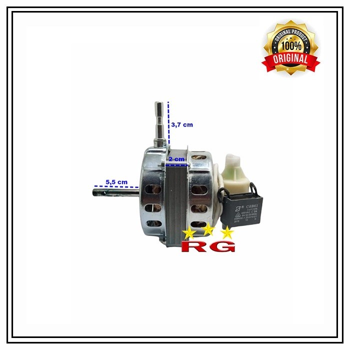 DINAMO / MOTOR KIPAS ANGIN MODEL MIYAKO 18 INCH ORIGINAL