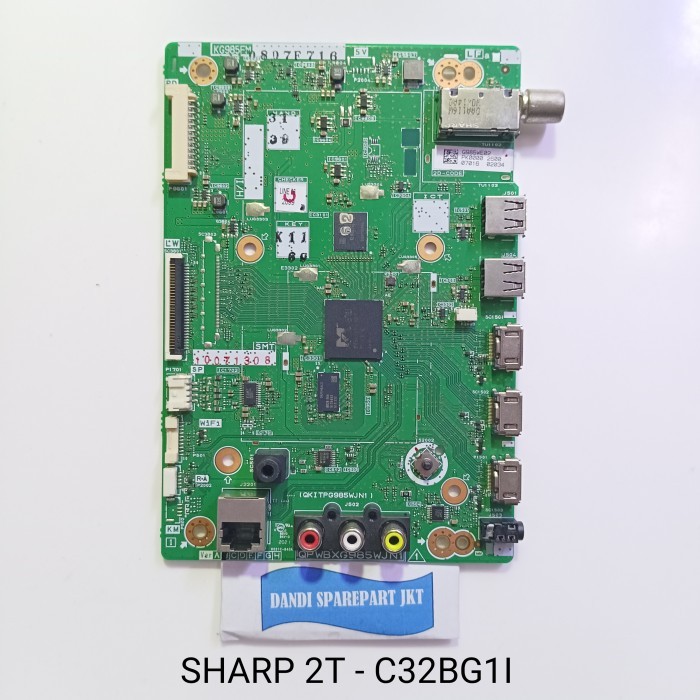 MB SHARP 2T-C32BG1I - MAINBOARD - MAINBOARD SHARP - MOBO - TV SHARP