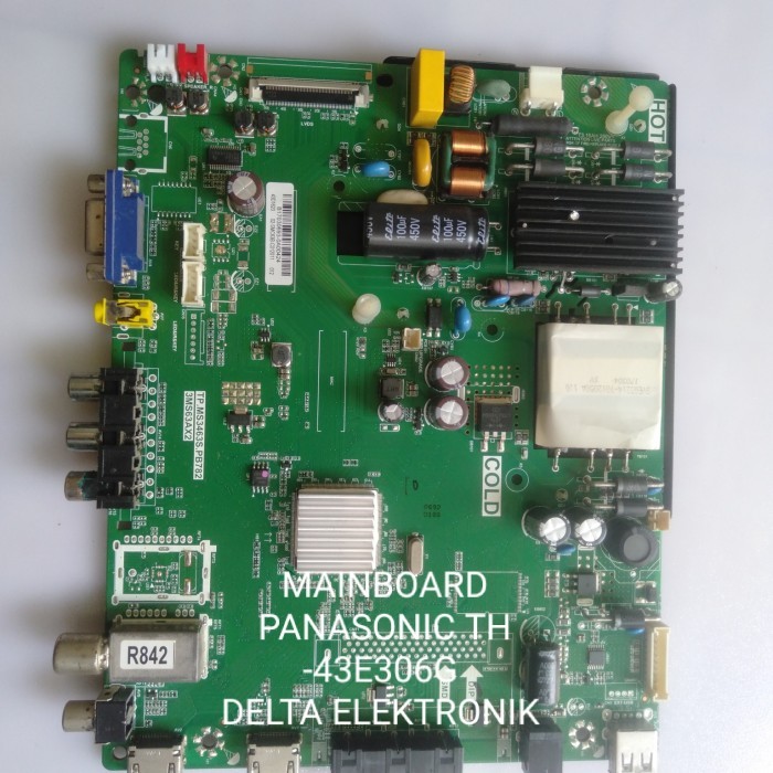MAINBOARD MB PSU TV LED PANASONIC TH-43E306G
