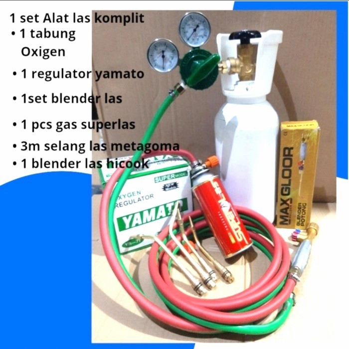 ALAT LAS OKSIGEN KOMPLIT