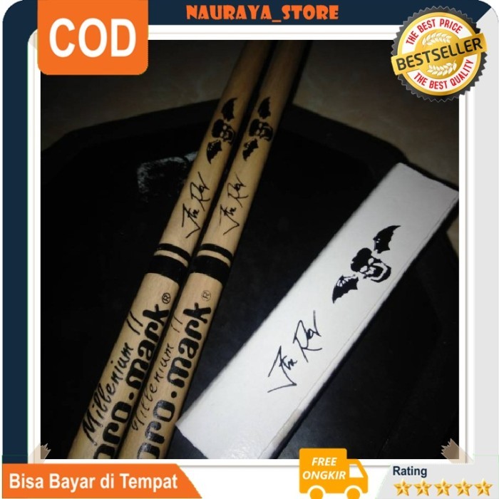 STICK DRUM ORIGINAL 7A 5A PROMARK TAS STIK DRUM MURAH CUSTOM GOODWOOD
