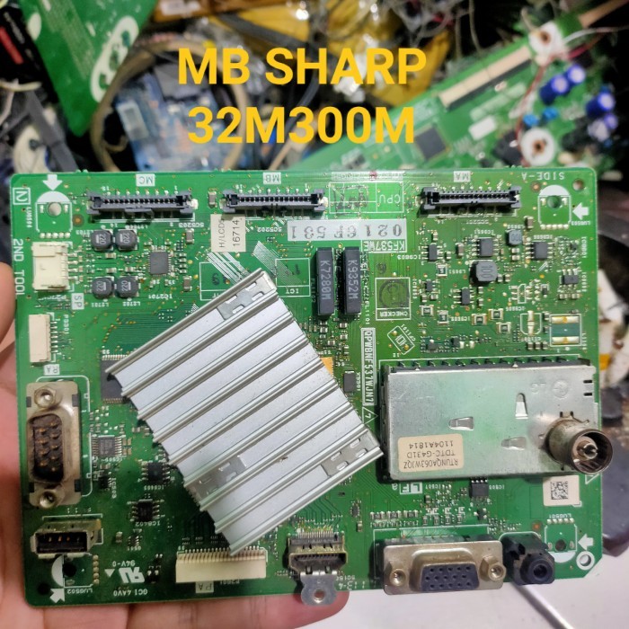 MB - MAINBOARD - MOTHERBOARD - MESIN TV SHARP LC - 32M300M 32M300
