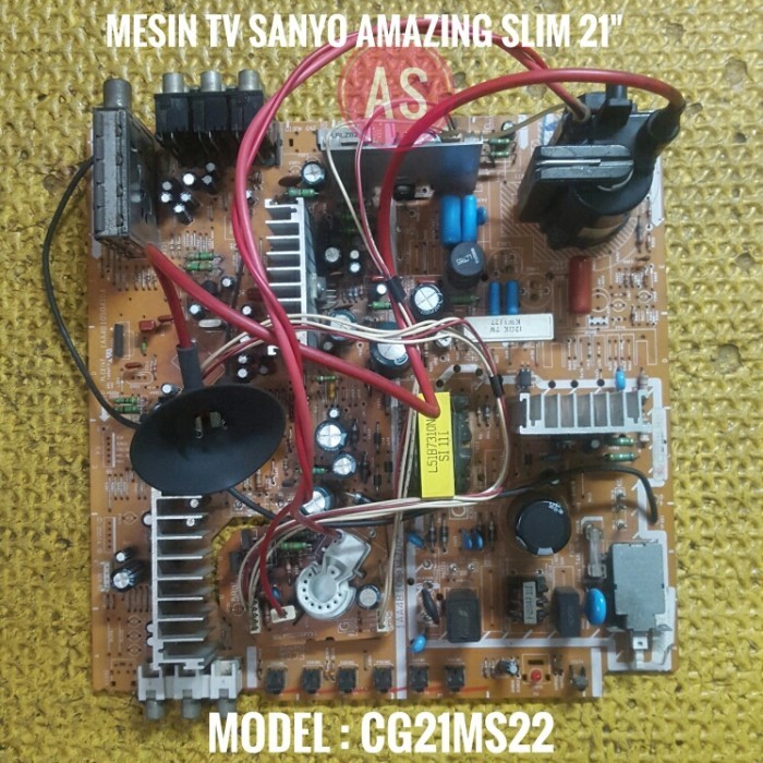 MESIN TV SANYO AMAZING SLIM 21" ORIGINAL.