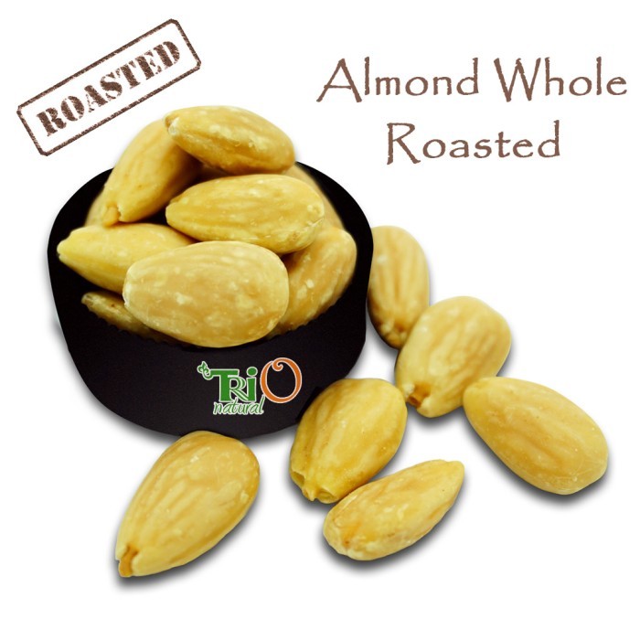 

Almond Whole Roasted 450 Gram Terlaris