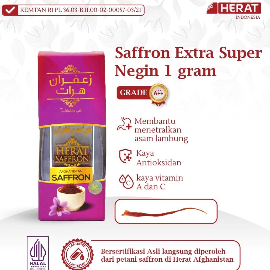 

Herat Saffron Afghanistan - Saffron [1 Gram] - Grade A++ - Safron Halal