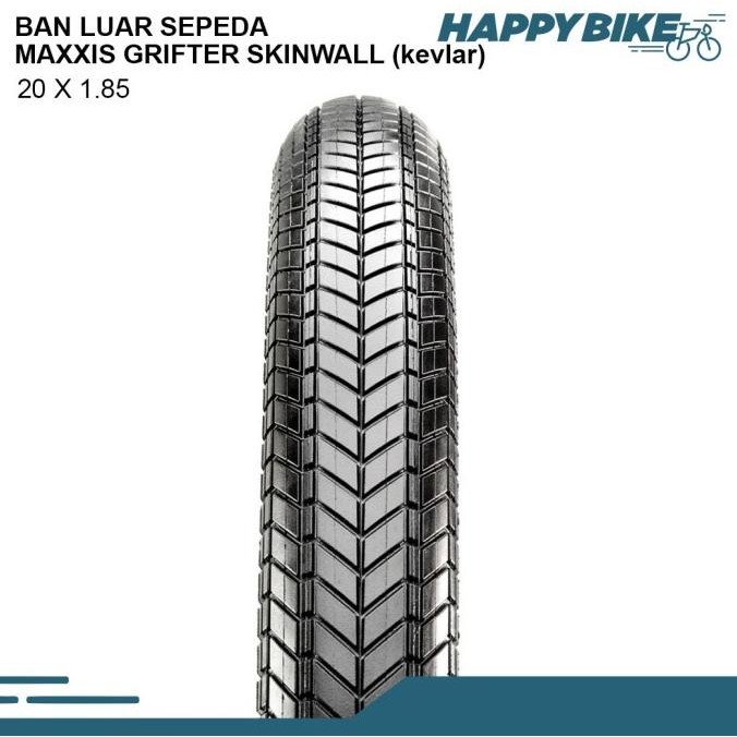 Maxxis Tire Ban Luar Sepeda Lipat Bmx Grifter 20 X 1.85 Skinwall