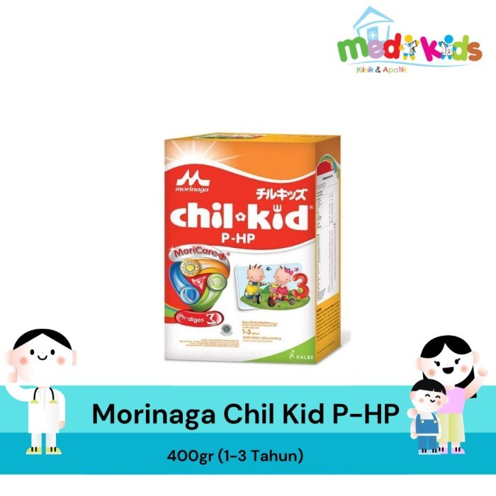 Morinaga Chil Kid Chilkid Php 400 Gr Susu Bayi Balita 1-3 Tahun
