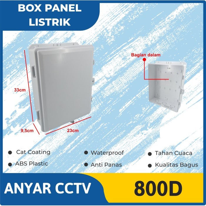 Box Panel Listrik Outdoor 800C / 800D / 800E Waterproof