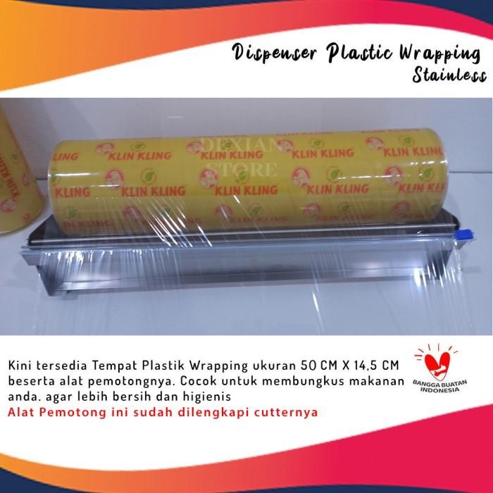 Alat Pemotong Plastik Wrap (Dispenser Plastik Wrap)