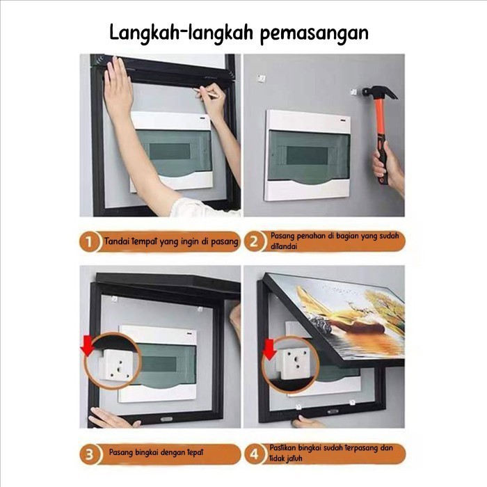 Box/Cover Mcb Meteran Listrik Kotak Penutup Mcb / Box Meteran Listrik