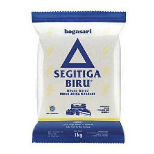 

1 Ctn - Tepung Terigu Segitiga Biru Econo Pack 1 Kg Promo