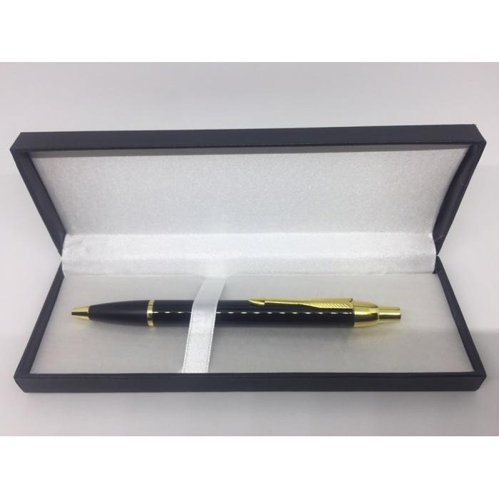

Pulpen Promosi / Pulpen Parker Im Black Tw / Kw ( Klip Emas )