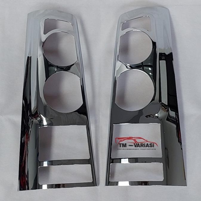 GARNISH CHROME LAMPU BELAKANG TOYOTA AVANZA LAMA