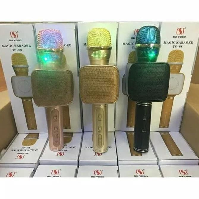 Mic bluetooth YS68/mic wireless bluetooth karaoke ys68
