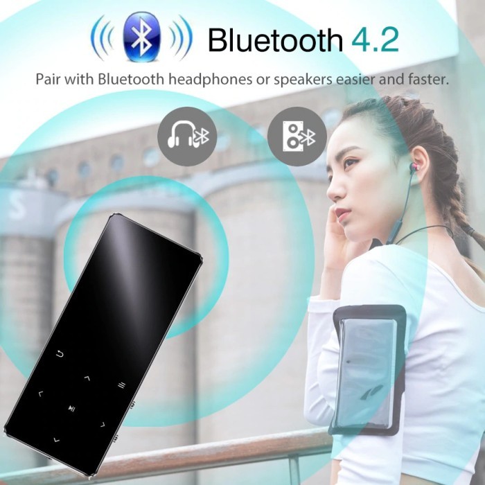 Cuci Gudang Tengsen Mp3 Player Digital Audio Player Bluetooth Touchscreen 8Gb X3