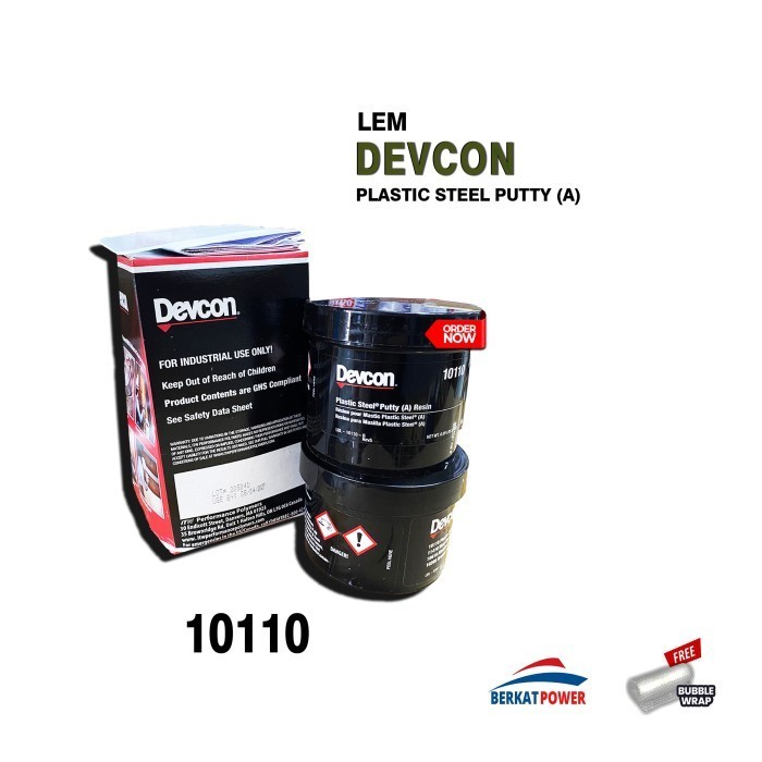 

Lem Devcon Putty A 10110 (Set) Lem Plastic Steel Barangbaru