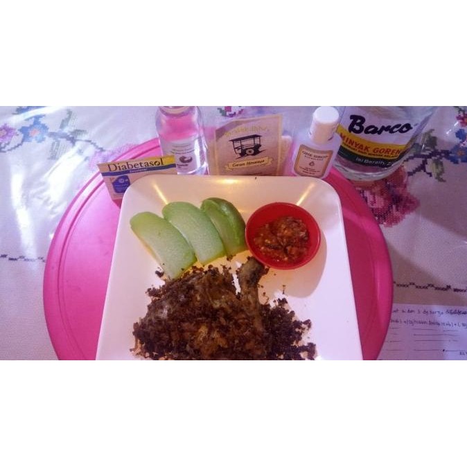 

New Ayam Serundeng Keto Sambel Petir 1/4 Ekor (Matang)