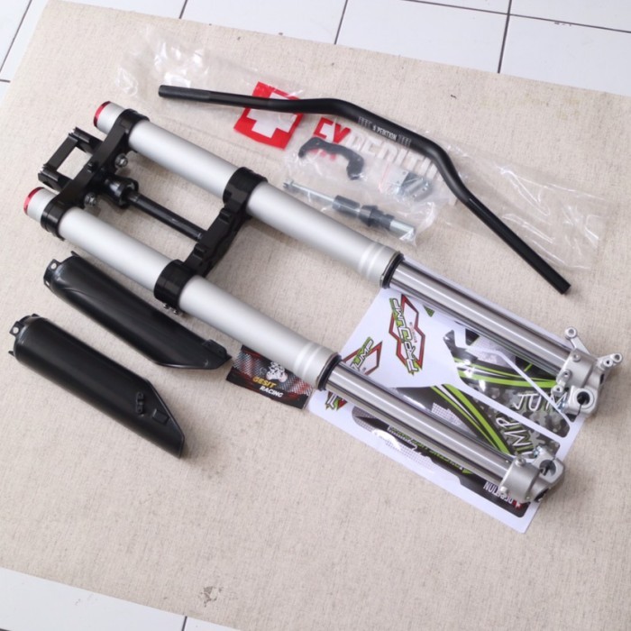 Upside Down USD KLX Shock Depan Upsidedown Cross EXPEDITION REAL JUMP