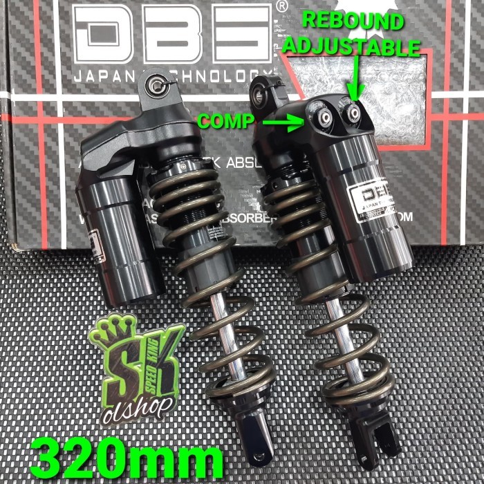 shock DBS premium super AEROX & NMAX NEW ukuran 320mm