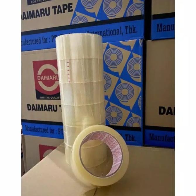 

TERBARU - Promo Khusus Gojek / Gosend !!! Lakban Daimaru 1 dus (90 yard/ 2 inch)