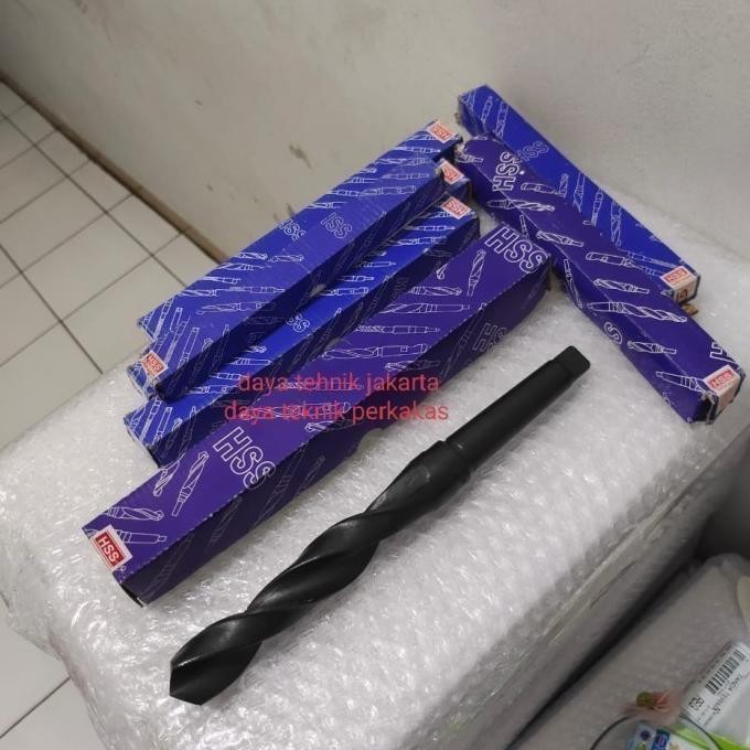 mata bor kones 24 mm rrt - mata bor HSS tapper shank - mata bor besi