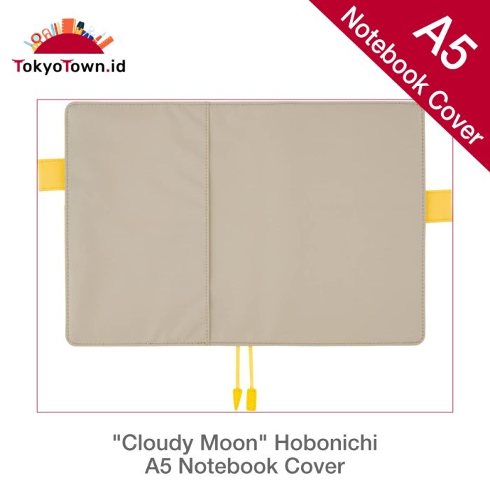 

Notebook Cover A5 Size Cloudy Moon Hobonichi # Midori Terbaru