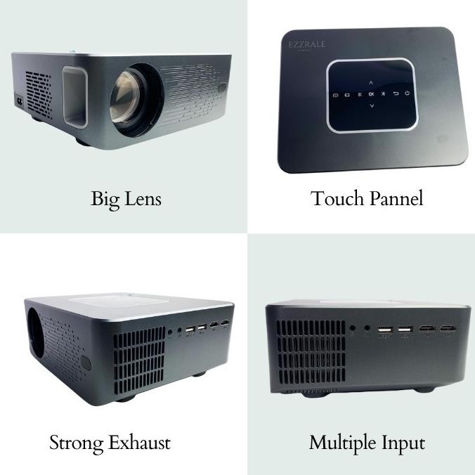 Ezzrale EZ320 EZ 320 mini led 1080P Projector mirror wifi