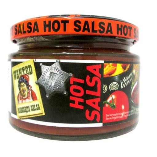 

Wanted Hot Salsa Sauce 260 Gram / Saus Tomat Pedas Dipping Nachos Dll Terlaris