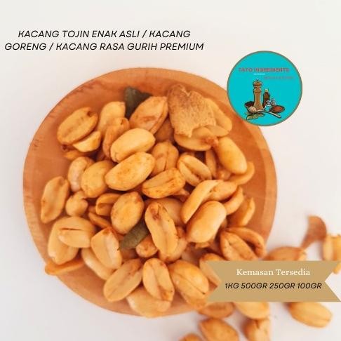 

Kacang Tojin Enak Asli 500Gr/ Kacang Goreng / Kacang Rasa Gurih Premium / Kacang Bawang Terlaris