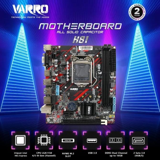 Jual Varro H81V-R3 Promo