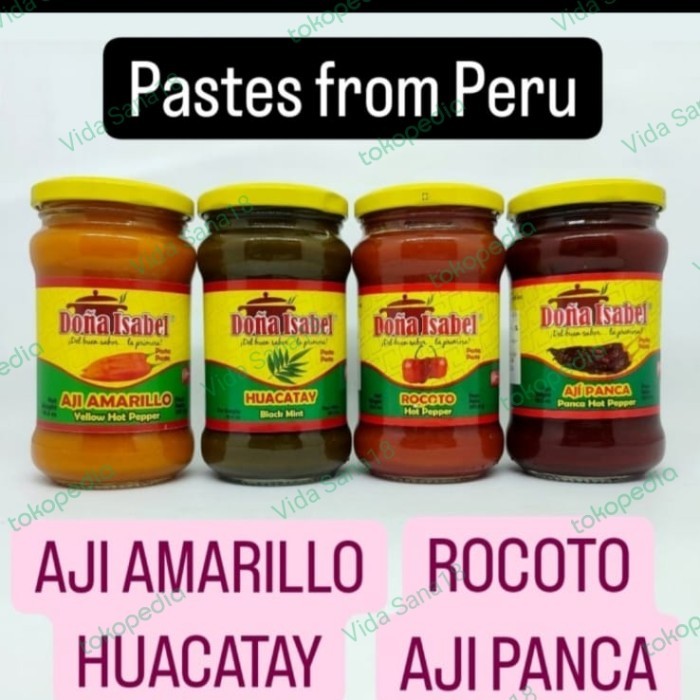 

Bumbu Masakan Peru, Huacatay - Aji Panca - Rocoto - Aji Amarillo - Terbaik
