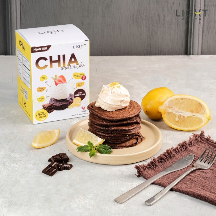 

Chia Protein Cake - Chocolate New