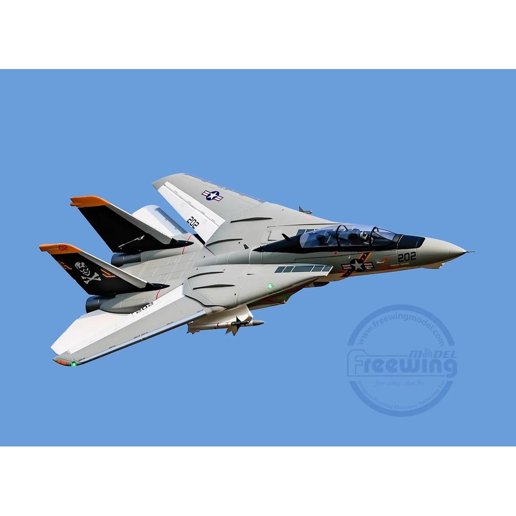 FREEWING TWIN 64MM F-14 F14 TOMCAT RC PLANE
