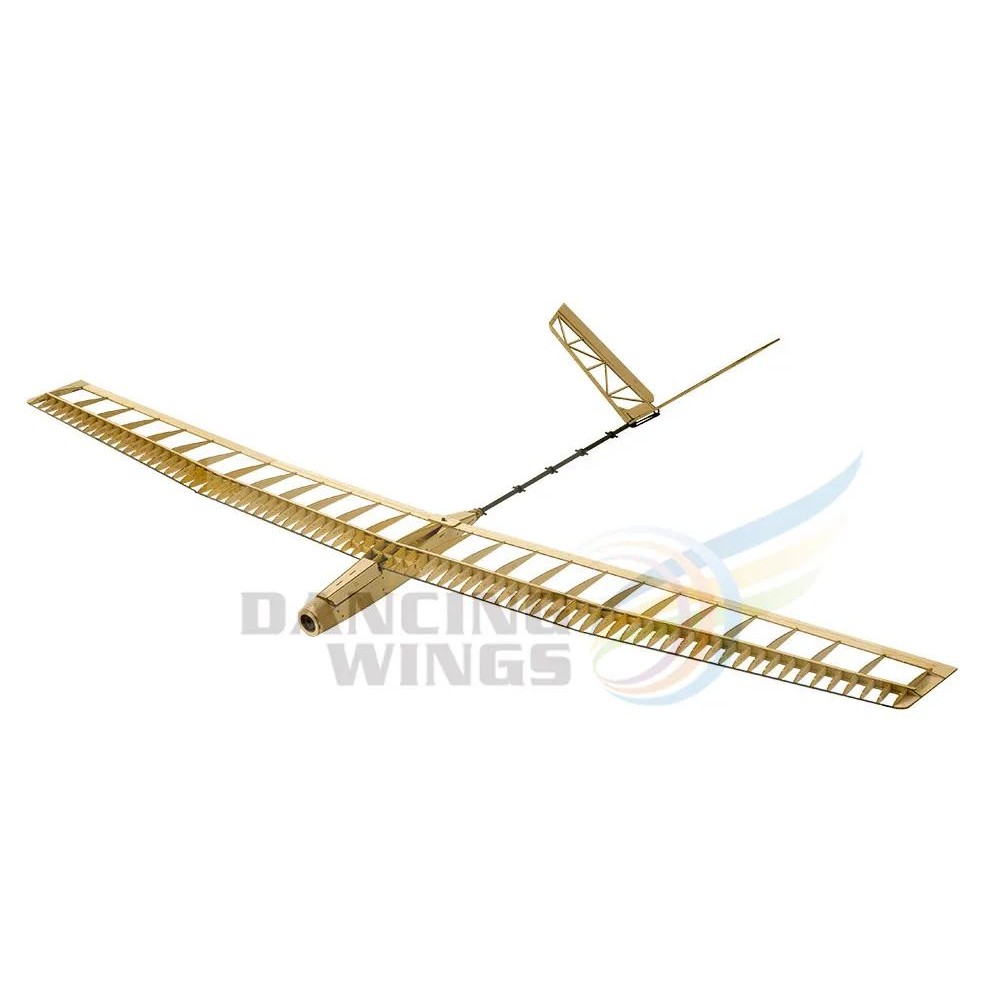 RC PLANE GLIDER 1.4M BALSA WOOD AIRPLANE MODEL BUILDING KITS UZI RADIO CONTROLLED AIRCRAFT FLYING MO