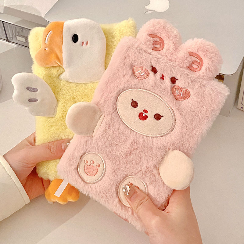 

Cute Plush Journal Book/Cartoon Extra Thick Stationery Notebook/Student diary book