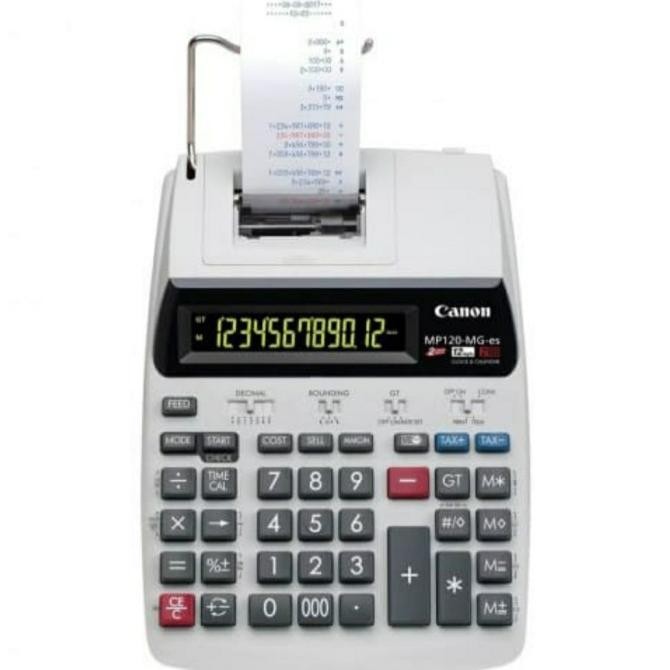 

BEBAS ONGKIR - CANON MP120-MG Printing Calculator / Kalkulator Printer Struk MP 120
